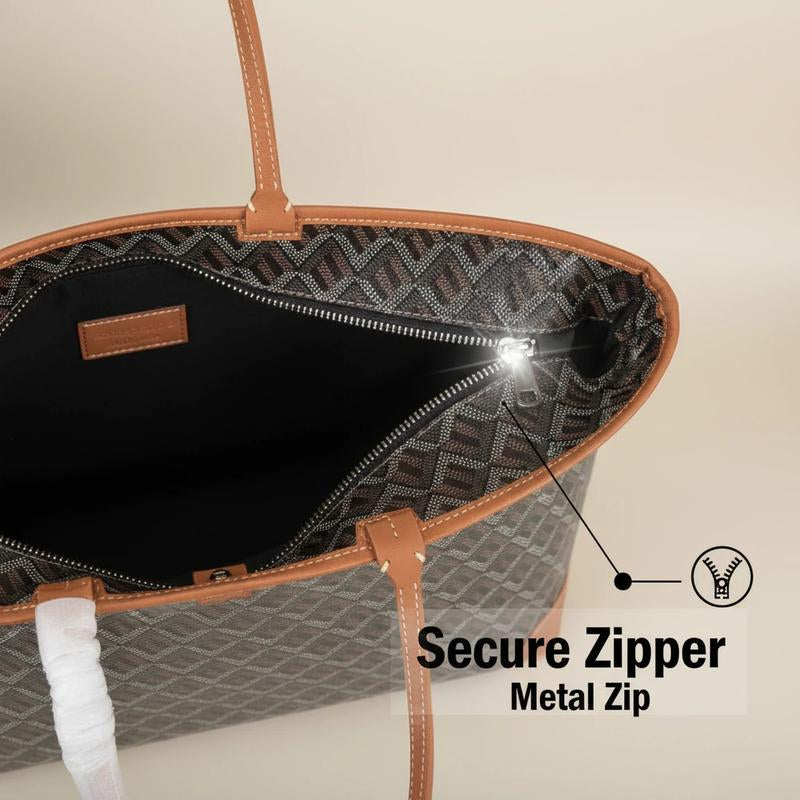 Totes Bag Women Bag Genuine Leather Hobo Zipper Single Shoulder Highest Quality Shoulde Tote Single-Sided Real Handbag Shopping Bag